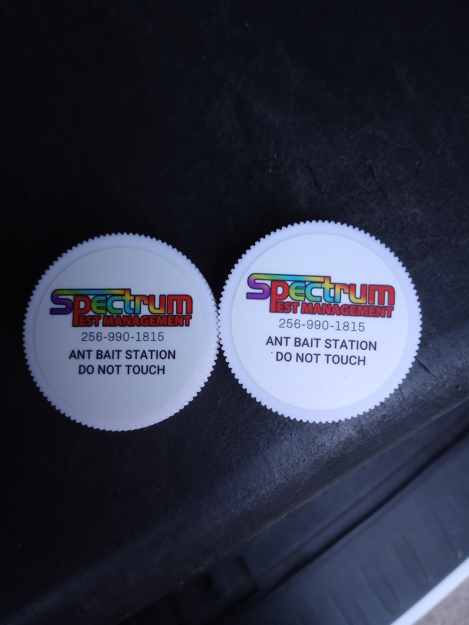 Custom Ant Bait Stations - Pro Pack 100 (white)