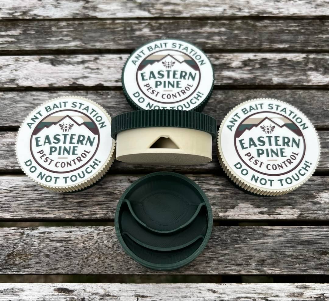 Custom Ant Bait Stations - Pro Pack 100 (white)