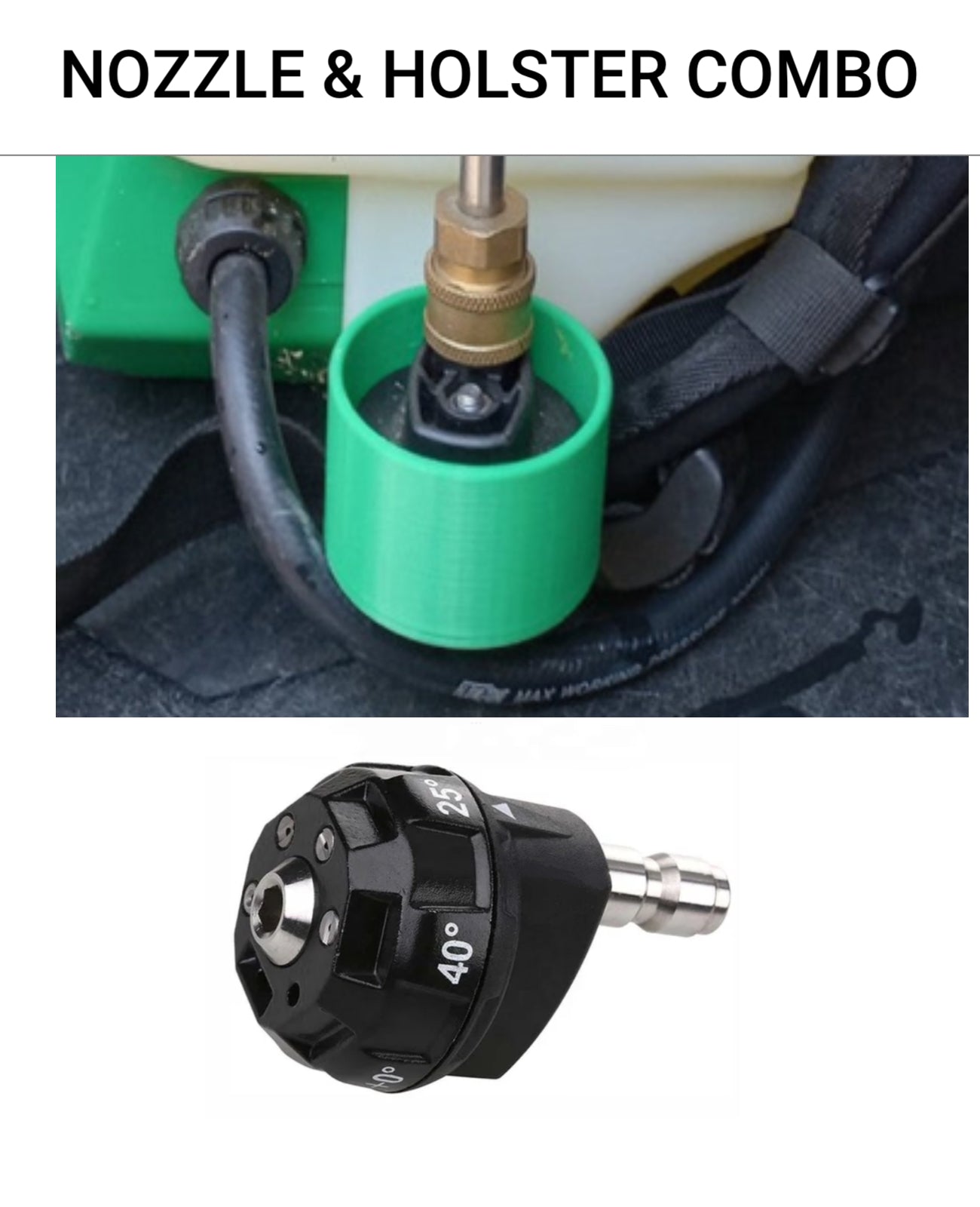 NOZZLE & HOLSTER COMBO