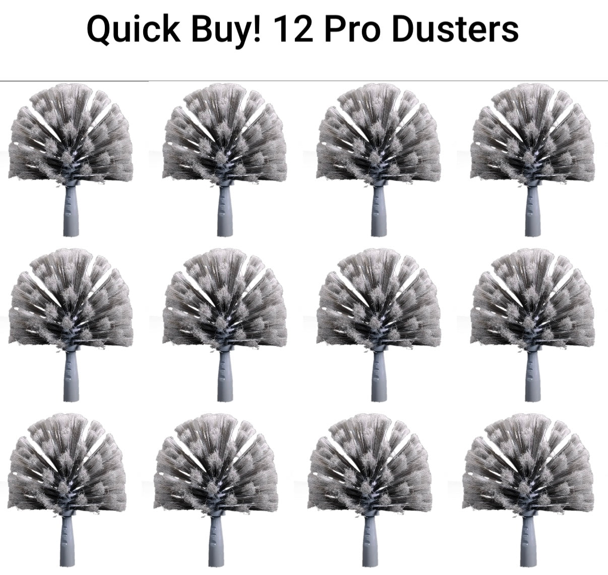 SOLD OUT (will be back in stock 3rd week of June) Case of 12 Pro Dusters
